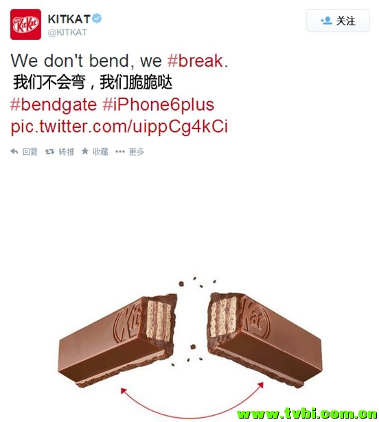 iPhone 6被掰弯之后，出了很多搞笑广告……