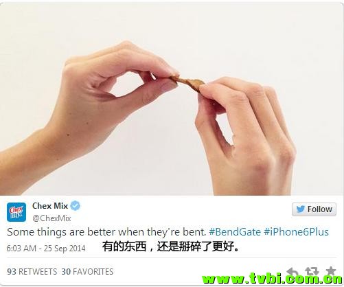 iPhone 6被掰弯之后，出了很多搞笑广告……