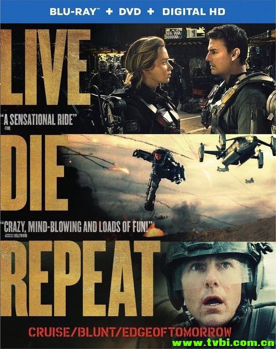 明日边缘 Edge of Tomorrow 2014 1080p BRRip x264 DTS-JYK